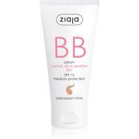 Ziaja BB Cream BB крем за нормална и суха кожа цвят Dark Peach 50 мл.