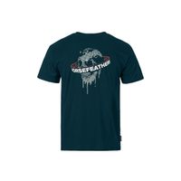 HORSEFEATHERS Triko Orbit - pond BLUE velikost S