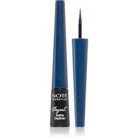 Note Cosmetique Elegant Matte Dipliner Flüssig-Eyeliner mit mattem Finish Farbton 03 Navy Blue 2.5 ml