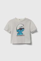 Detské bavlnené tričko Emporio Armani x The Smurfs