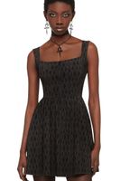 Damenkleid KILLSTAR - Mortalis - Black Tartan XS