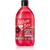 Nature Box Pomegranate хидратиращ и ревитализиращ шампоан за защита на цветовете 385 мл.