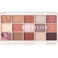 MUA Makeup Academy Professional 15 Shade Palette paleta sjenila za oči nijansa Undressed 12 g