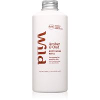 Wild Amber & Oud Refill gel za prhanje nadomestno polnilo 300 ml