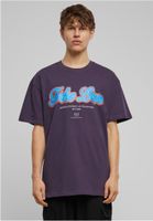 Men's T-shirt F*ke L*ve Heavy Oversize Purple