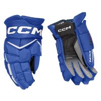 Rukavice CCM Jetspeed FT8 JR, modrá-biela, Junior, 11"