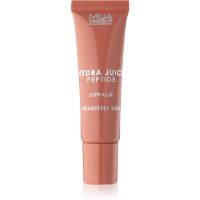 MUA Makeup Academy Hydra-Juice Peptide зволожуючий бальзам для губ для блиску аромати Heartfelt Hun (Honey) 10 мл