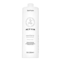 Kemon Actyva Equilibrio Shampoo szampon oczyszczający do włosów szybko przetłuszczających się 1000 ml