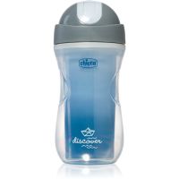 Chicco Sport Blue термочашка з трубочкою 14m+ 266 мл