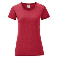 Iconic red Fruit of the Loom Women's T-shirt