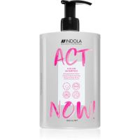 Indola Act Now! Color aufhellendes Shampoo zum Schutz der Farbe 1000 ml