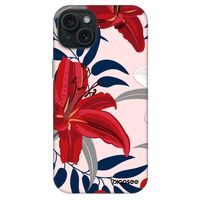 Fashion Case MagSafe pre Apple iPhone 14 Plus - Red Lily