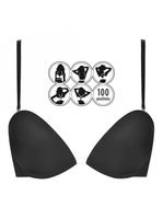 Černá dámská víceúčelová push-up podprsenka Wonderbra MULTIWAY BRA