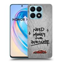 Silikónový prehľadný obal pre Honor X8a - Grey Drift