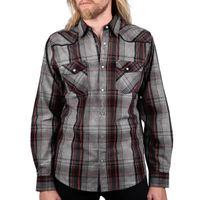 WORNSTAR - Herren Langarmhemd- Asphalt XL