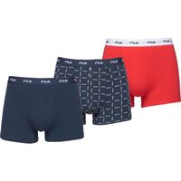 Fila BOXER ELASTIC WITH LOGO BOX OF 3 PIECES Мъжки боксерки, тъмносин, размер