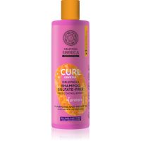 Natura Siberica Oblepikha Siberica proteinový šampon pro kudrnaté vlasy bez sulfátů 400 ml