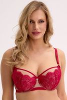 Polovyztužená podprsenka Gaia Aina Červená 75F