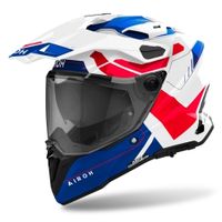 Moto přilba Airoh Commander 2 Reveal lesklá modrá/červená S (55-56)