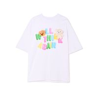 Cropp - Majica z vzorcem - bela