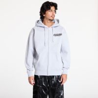 Bluza PLEASURES Staff Zip Hoodie Heather Grey S
