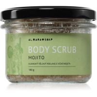 Almara Soap Body Scrub exfoliant de corp cu zahăr pentru celulită cu parfum Mojito 180 g