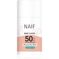 Naif Baby & Kids Mineral Sun Stick stick napozáshoz SPF 50 36 g