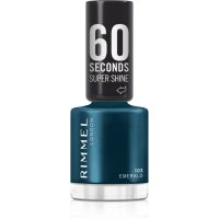 Rimmel 60 Seconds Super Shine lak na nechty odtieň 103 Emerald 8 ml
