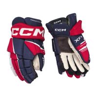 Rukavice CCM Tacks XF 80 JR, Junior, 11", tmavo modrá-červená-biela