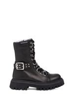 Leather Combat Boots