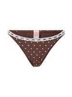 Hunkemöller Bikini donji dio 'Algarve'  smeđa / bijela