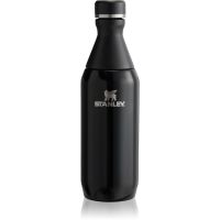 Stanley All Day Slim Bottle пляшка для води з неіржавної сталі маленька Black Gloss 350 мл