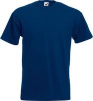 Fruit of the Loom Pánské tričko Super Premium vysoké kvality, 205 g/m Barva: modrá námořní, Velikost: 3XL F181
