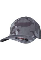 Dark camouflage cap Flexfit Camo Stripe Cap