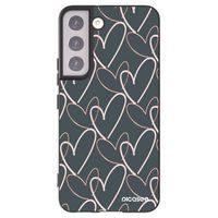 Silikónový čierny obal pre Samsung Galaxy S22 5G - Veľa lásky