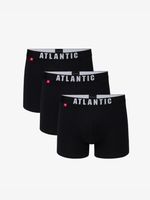 Atlantic 3-pack Bokserice crna