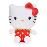 Figúrka Sanrio Hello Kitty Plush Figure Strawberry 25 cm