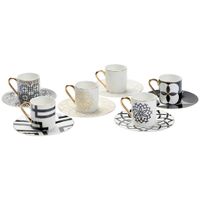 Novel SADA ŠÁLOK nový kostný porcelán (new bone china) keramika