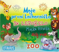 Moje první knihovnička (3x leporelo - Myška Hryzka, Můj rok, ZOO) - kniha z kategorie Pro děti