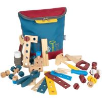 Small foot Workshop Tool Backpack rotaļlietu komplekts koka 3 y+ 1 gab.