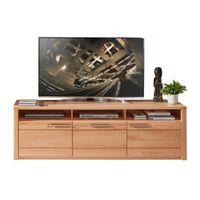 Carryhome SKRINKA POD TV, jadrový buk, jadrový buk, 190/58/45 cm