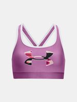 Under Armour G Crossback Graphic Sutien pentru fete Violet