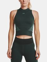 Under Armour Tílko Rush Seamless Crop Top-GRN