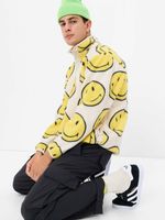 GAP Gap & Smiley® Majica dugih rukava bež