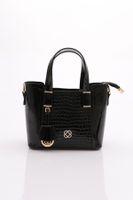 DGN 602 Women's Wallet Attached Bag Black Bean