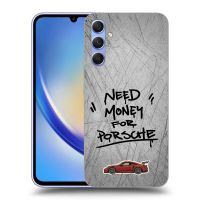 Silikónový čierny obal pre Samsung Galaxy A34 5G A346B - Grey Drift