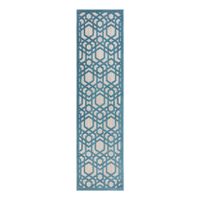 Flair Rugs VONKAJŠÍ KOBEREC, 66/230 cm modrá