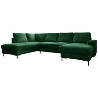 MID.YOU SEDACIA SÚPRAVA, textil, smaragdovozelená