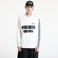 Μπλουζάκι Y-3 Graphic Logo Long Sleeve Top UNISEX Core White L