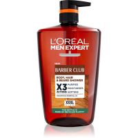 L’Oréal Paris Men Expert Barber Club Duschgel für Herren für die Haare, den Bart und den Körper 1000 ml
